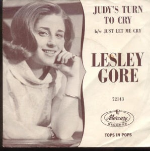 "Judy's Turn To Cry" picture sleeve